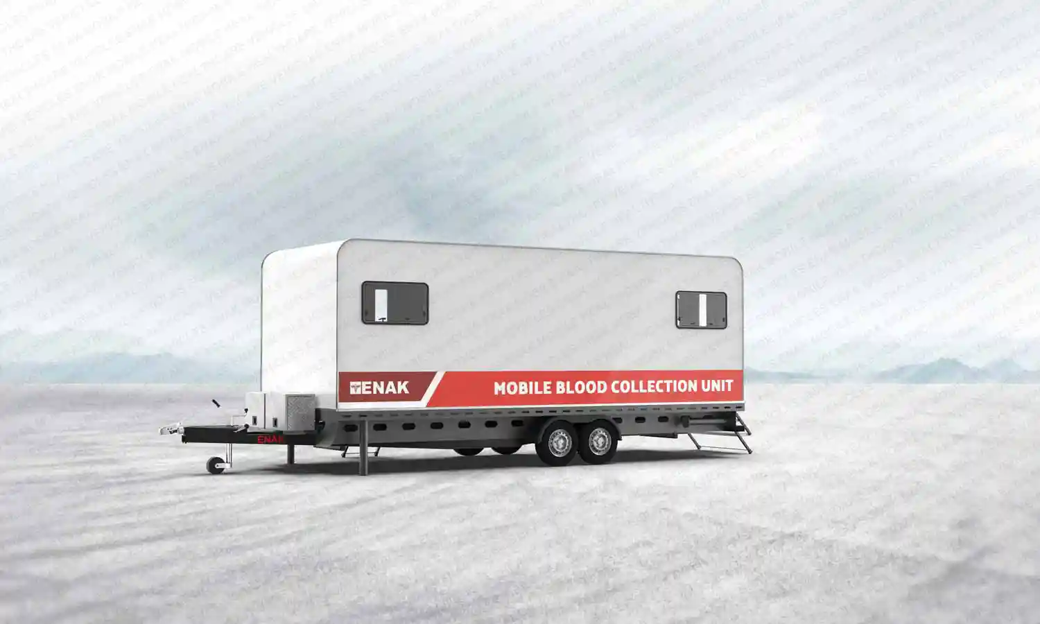 Mobile Blood Collection Unit Trailer