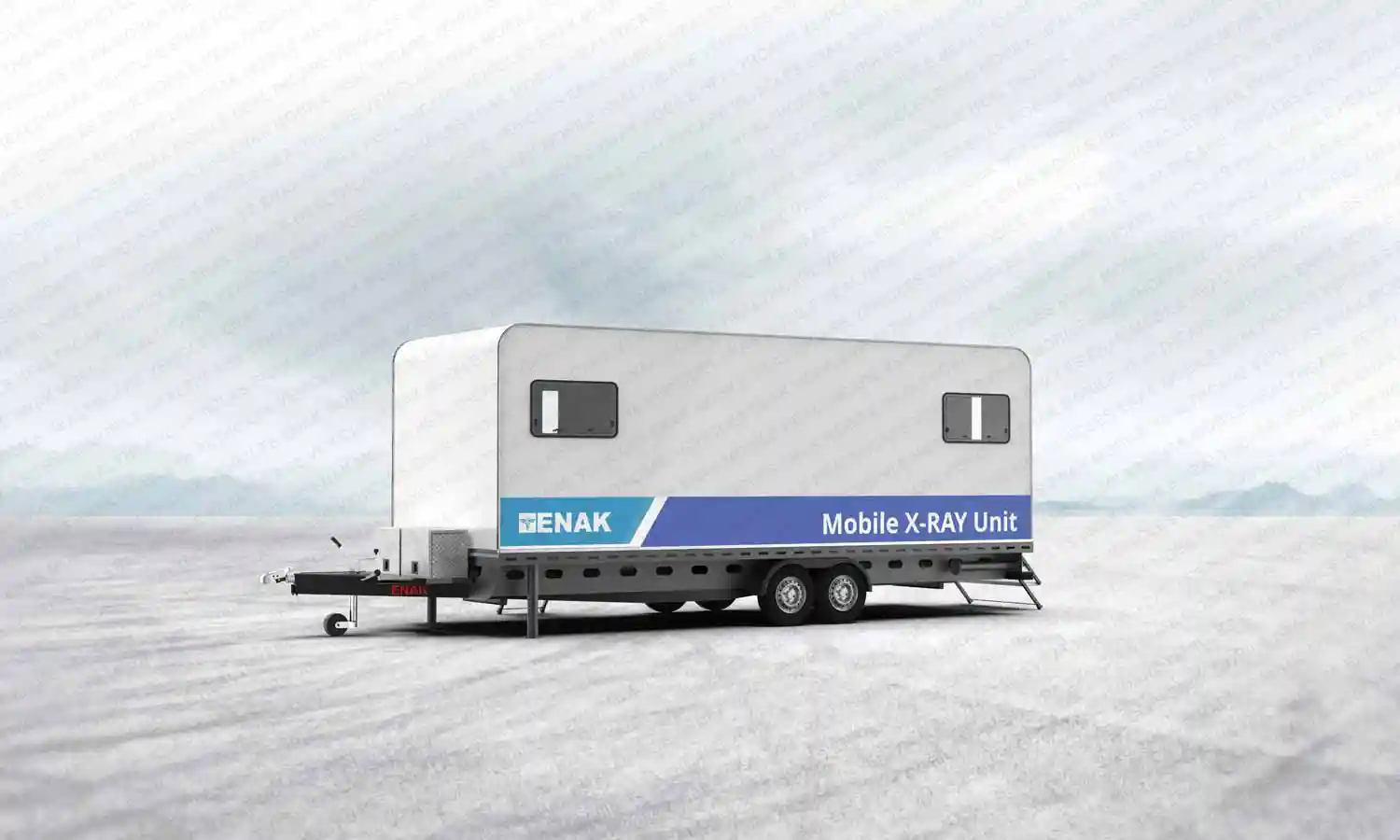 Mobile X-Ray Unit Trailer