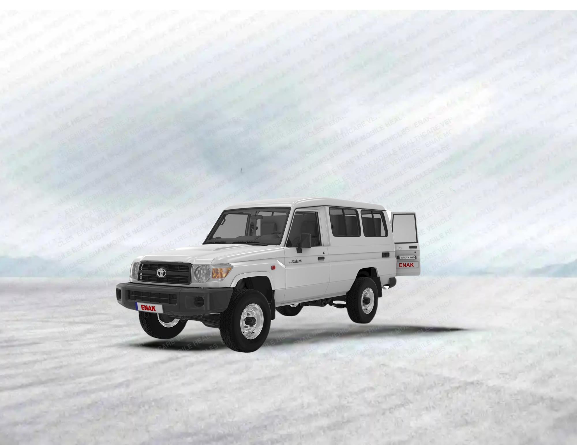 Toyota Land Cruiser LC78 Mortuary Vehicle 